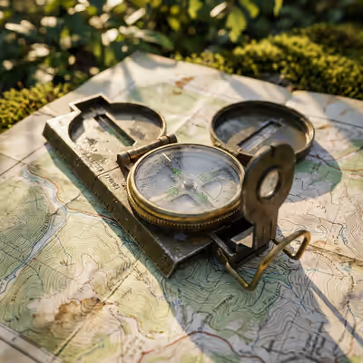 Perdido sin Satélites: Orientación básica con Mapa y Brújula